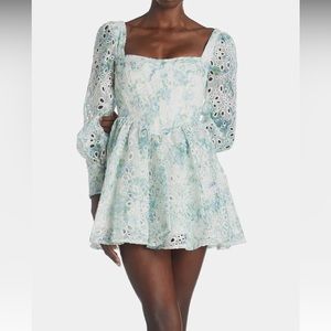 Bardot Lila Flounce Dress